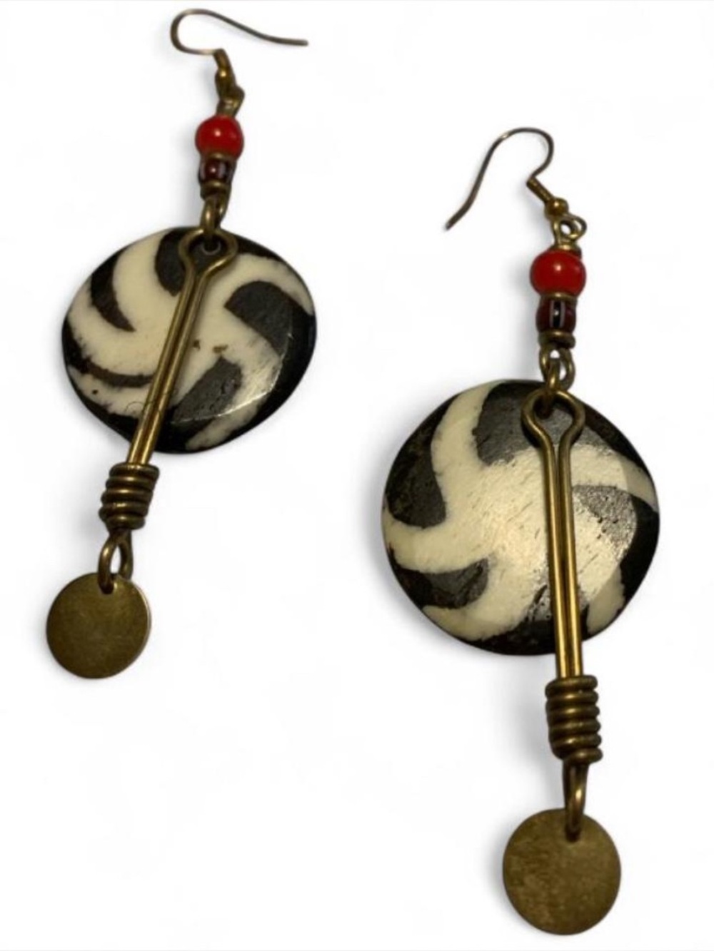 Handmade African tribal Dangle Earrings